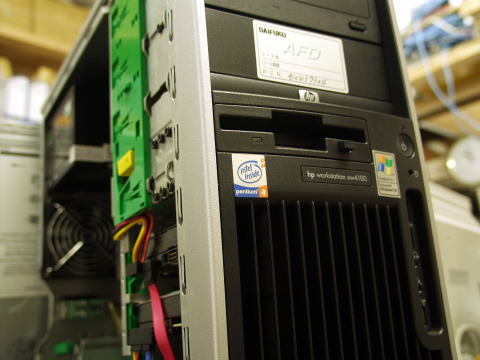 hp workstation xw4100 改造