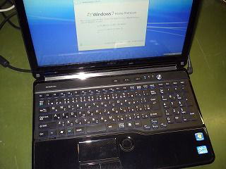 Windowsが起動できないノートPC修理　富士通 FMV LIFEBOOK AH77/G