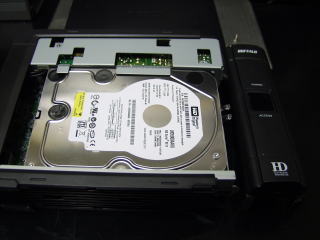 BUFFALO HD-ES500U2 データ復旧作業