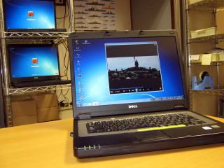 DELL inspiron1300改造　Windows7化