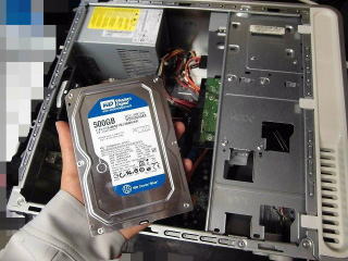 DELL inspiron530s Windows7アップグレード作業 DELL inspiron530s Windows7アップグレード作業