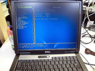 DELL Latitude D520 液晶パネル交換修理 DELL Latitude D520 液晶パネル交換修理