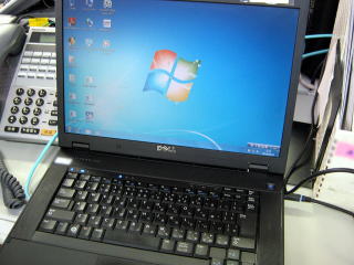 DELL LATITUDE E5500 Windows7Proアップグレード作業
