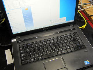 DELL vostro3500 Windows7Proアップグレード作業