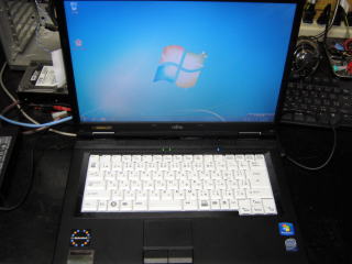 FMV-A8260をWindows7ProにOSアップグレード FMV-A8260をWindows7ProにOSアップグレード