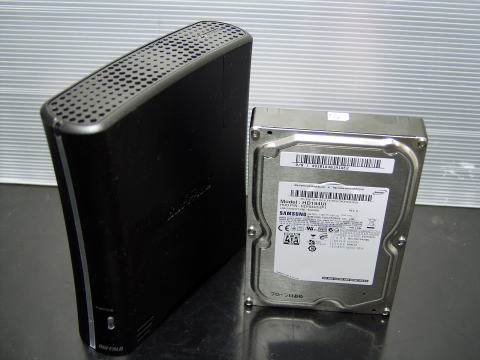BUFFALO LinkStation LS-CH1.5TL データ復旧作業 BUFFALO LinkStation LS-CH1.5TL データ復旧作業
