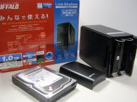 LinkStation LS-WX1.0TL/R1 データ復旧