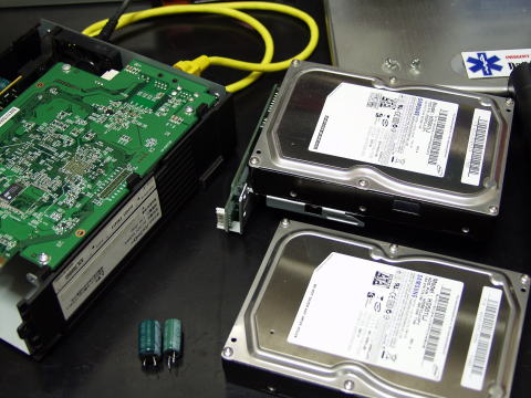 LinkStation LS-500GL データ復旧作業 LinkStation LS-500GL データ復旧作業