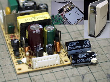 LinkStation HD-80LAN データ復旧作業 LinkStation HD-80LAN データ復旧作業