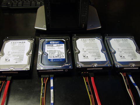 BUFFALO LinkStation LS-Q2.0TL/R5 RAID5設定ハードディスク 緊急対応データ復旧作業 BUFFALO LinkStation LS-Q2.0TL/R5 RAID5設定ハードディスク 緊急対応データ復旧作業
