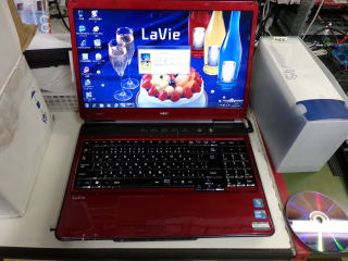 NEC Lavie LL750/W HDD交換修理