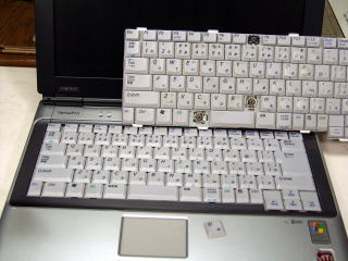 VersaProキーボード交換