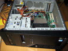 IBM製デスクトップPC　基板修理　コンデンサー交換